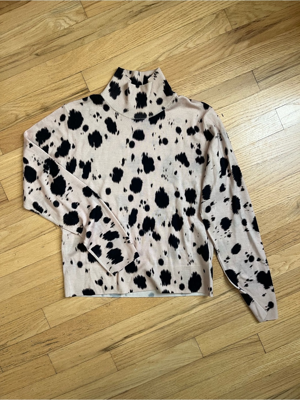 Dries Van Noten Merino Wool Turtleneck Sweater Small